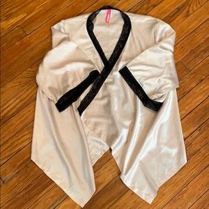 Sexy little silk cover up